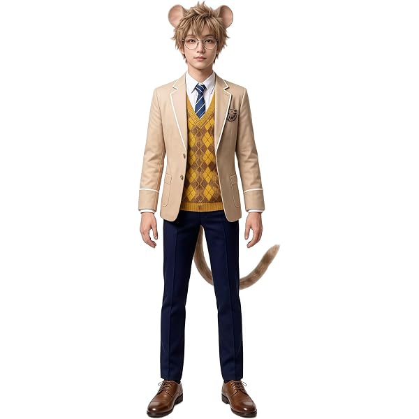 Amazon.co.jp: [エアーズCOS] Z ツイステ ラギー アイボリークリフ制服